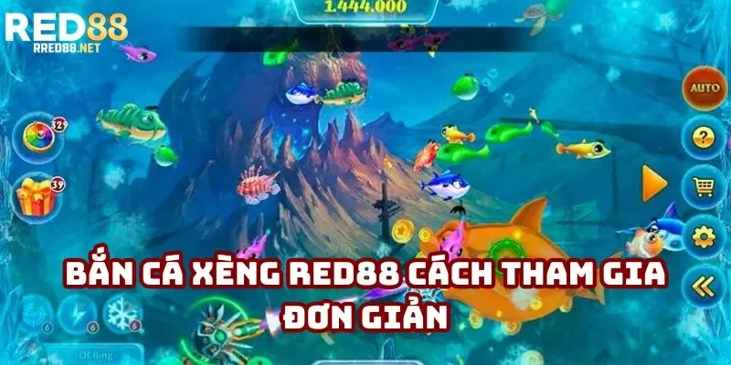Bắn cá xèng Red88 cách tham gia đơn giản