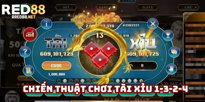 Giới thiệu chiến thuật chơi tài xỉu 1-3-2-4