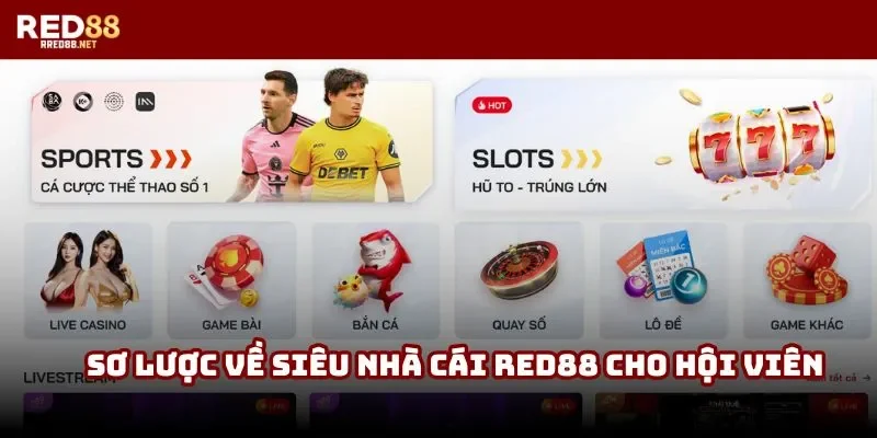 Sơ lược về siêu nhà cái Red88 cho hội viên